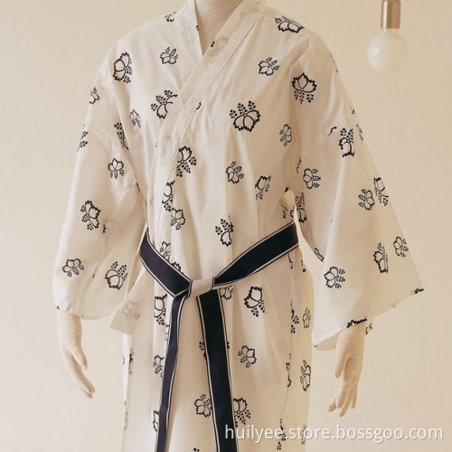 100% Polyester Women Hotel Bathrobe